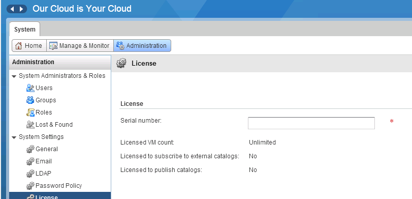 vCloud Director SP: Upgrading and Applying New License Key