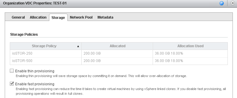 vCD SP 8.10 New Features Part 3 – Storage Tiering and Storage Management
