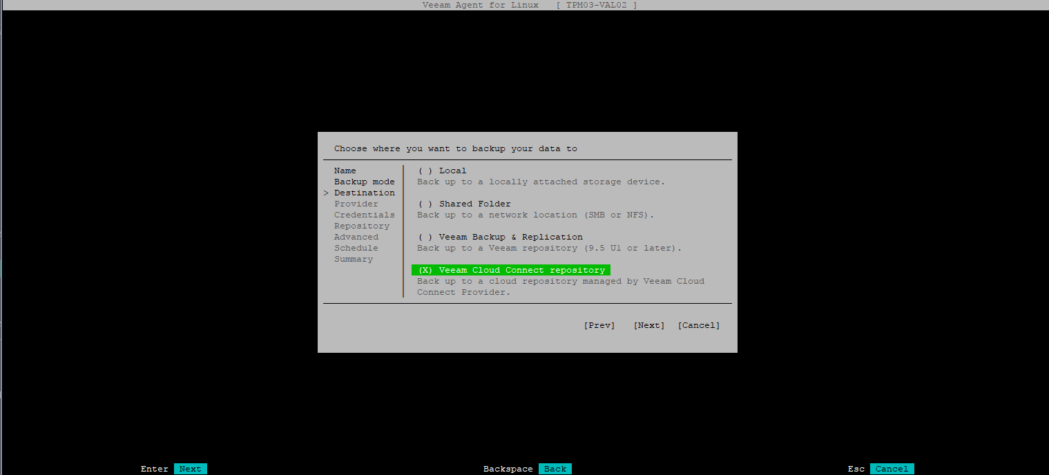Quick Look: Veeam Agent for Linux 2.0 - Now With Cloud Connect