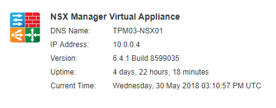 Released: NSX-v 6.4.1 New Features and Fixes
