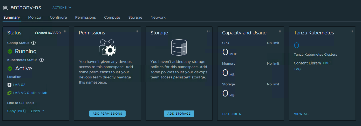 Deploying Tanzu with HAProxy on a Single ESXi HomeLab Host Architecture