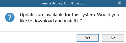 Quick Post - Veeam Backup for Microsoft Office 365 v5b RESTful API Fixes and More