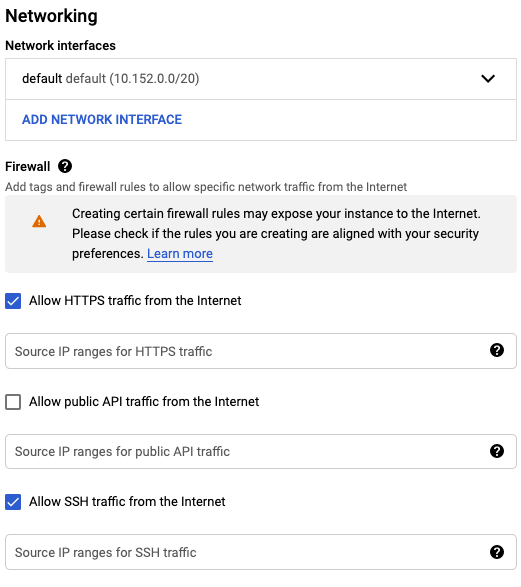 Backup GCP