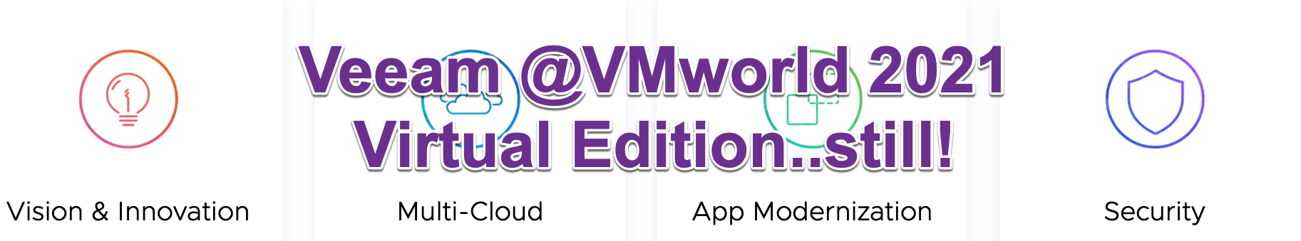 Veeam @VMworld 2021 Virtual Edition..still!