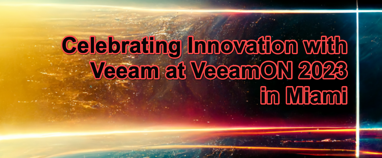 Celebrating Innovation once again with Veeam