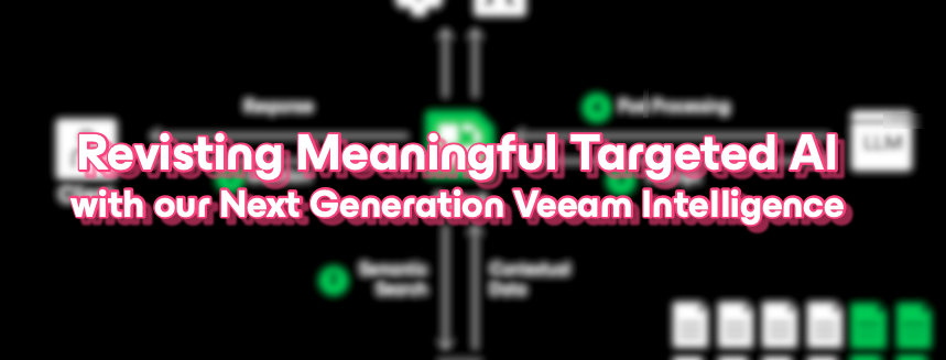 Revisting Meaningful Targeted AI at Veeam Software with our Next Generation Veeam Intelligence